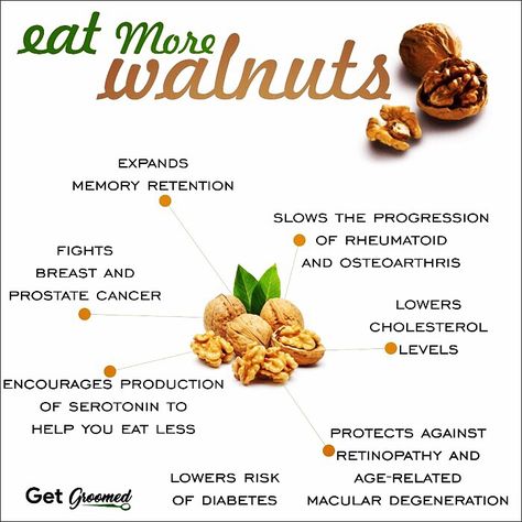 Reposting @get.groomed Benefits of walnuts. #diet #eatclean #healthy Follow for more @kanzah286 Walnuts Benefits For Women, Best Skin Care Routine, Lower Cholesterol, How To Eat Less, Green Kitchen, Healthy Foods, Healthy Tips, Care Routine, Health And Nutrition