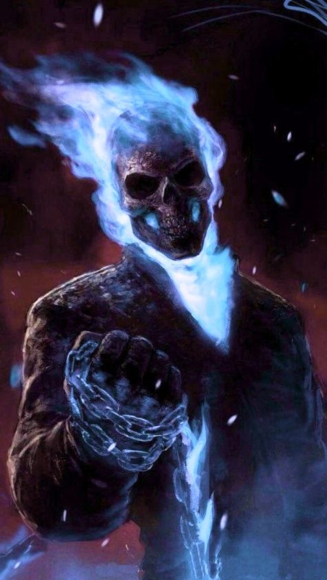 Blue Ghost Rider, Ghost Rider Images, Ghost Rider Drawing, Marvel Ghost Rider, Ghost Raider, Marvel Ghost, Rider Wallpaper, Ghost Rider Pictures, Ghost Rider Wallpaper