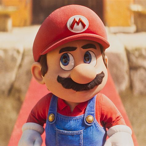 Mario, voiced by Chris Pratt, in the “Super Mario Bros Movie” (2023). Super Mario Bros Film, Metal Mario, Mario Movie, Super Mario Bros Games, The Super Mario Bros Movie, Illumination Entertainment, Super Mario Bros Movie, Super Mario Nintendo, Mario Stuff