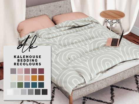 Roli Cannoli CC Findz Corner — dk-sims:   Kalehouse Bedding Recolours  Download... Sims 4 Bed Sheets, Ts4 Cc Bedding, The Sims 4 Cc Bedding, Sims 4 Blanket Cc Maxis Match, Sims 4 Cc Bed Blankets And Pillows, Sims 4 Blankets And Pillows, Sims 4 Cc Furniture Beds, Sims 4 Bed Cc Maxis Match, Sims 4 Bedding Cc