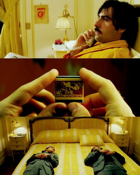 Hotel Chevalier by Wes Anderson (2007) Wes Anderson Hotel, Wes Anderson Overhead Shots, Wes Anderson Scenography, Hotel Chevalier Wes Anderson, Wes Anderson Accidentally, Hotel Chevalier, Wes Anderson Screenshots, Hero Movie, Film Studies