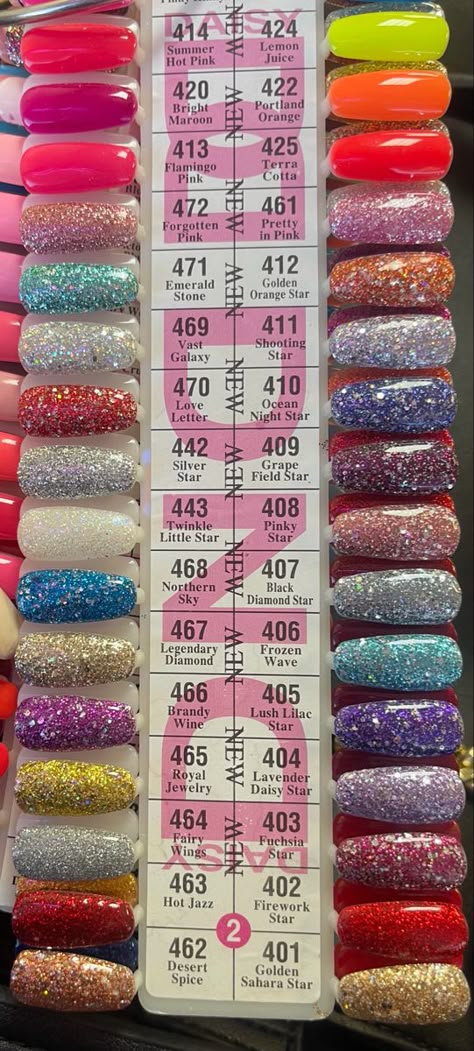 White Glitter Gel Polish Dnd, Gel Nail Polish Swatches, Dnd Sparkle Gel Polish Colors, Dnd Glitter Gel Polish Colors, Dnd Sparkle Gel Polish, Dnd Colors, Dnd Nails, Nail Info, Dnd Gel Nail Polish