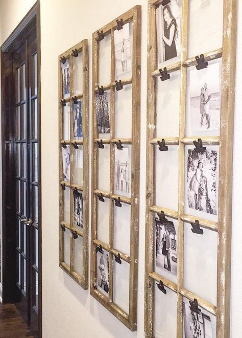 Make your house a home with these stylish ways to display family photos. Ways To Display Family Photos, Interior Cottage, Family Pictures On Wall, Photo Wall Display, Display Family Photos, Family Photo Wall, Photo Wall Decor, Family Wall Decor, Photo Wall Gallery