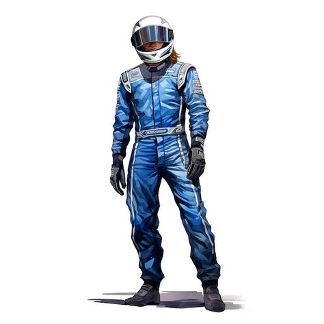 Premium Photo | Beautiful Race Car Driver in racing suit watercolor clipart illustration Race Car Driver Character Design, Race Car Driver, Car Driver, Logo Psd, Racing Suit, Photo Beautiful, Image Icon, Racing Driver, Clothing Design