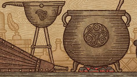 Double, double, toil and trouble… Potion Craft, Double Double Toil And Trouble, Healing Potion, Alchemy Art, Toil And Trouble, Counting On, Medieval Manuscript, Simulation Games, How To Attract Customers