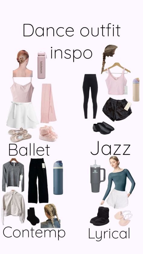 Ballerina Outfit Practice, Jazz Dance Class Outfit, Outfits To Wear To Dance Practice, Ballet Dancers Outfit, Ballet Needs, Dance Outfits Contemporary Practice, Ballet Warmups Clothes, Jazz Dance Outfits Practice, Starting Ballet As A Teen