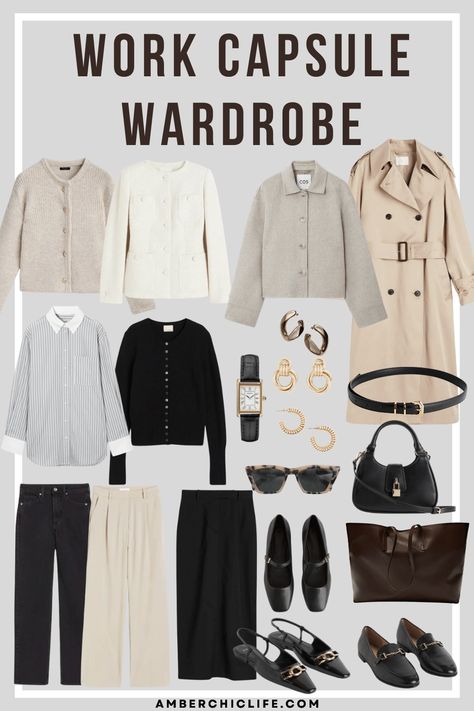 Work outfit, workwear capsule wardrobe, work capsule wardrobe Office Wear Accessories, Workwear Capsule Wardrobe 2024, Work Capsule 2024, 2024 Office Wear, Office Fashion 2024, Capsule Work Wardrobe 2024, Work Outfit 2024, Spring 2024 Work Outfits, Office Outfits Women 2024