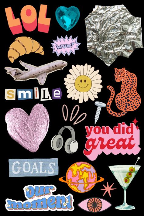 vision board, vision board stickers, vision board ideas, vision board 2023, stickers, new year new me, stickers, collage stickers, canva board stickers, girly, creative stickers, digital vision board, how to make a vision board, vision board stickers Girly Stickers For Journal, Vision Board Ideas No Pictures, Stickers For Dairy, My Vision Board Lettering, Vision Board Stickers Aesthetic, 2024 Vision Board Drawing, Vision Board Ideas On Canvas, Canvas Vision Board Ideas, Vision Board Cutouts Printable