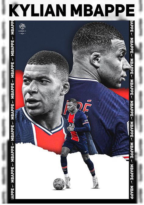 Wallpaper Bola, Mbappe Wallpapers, Mbappe Poster, Poster Bola, Real Madrid Wallpapers, Madrid Wallpaper, Poster Diy, Football Wall, Kylian Mbappe