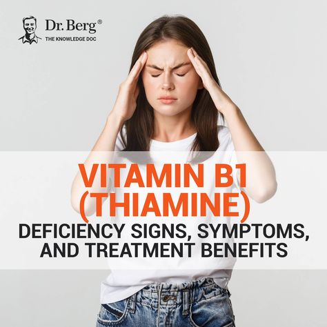 Post from Dr. Eric Berg DC Dr Eric Berg, Eric Berg, Dr Berg, Vitamin B1, Health Video, Medical Kit, Vitamin B, Natural Medicine, Diet Tips