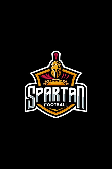 Spartan Football Logo Design #nflfootball #football #spartan #sport #esport #logo #logodesign #games #warrior #flat #logo badge Football Badge Design, Football Logo Design, Spartan Logo, Blur Picture, Certificate Background, Team Logo Design, Soccer Logo, Flat Logo, Beer Logo