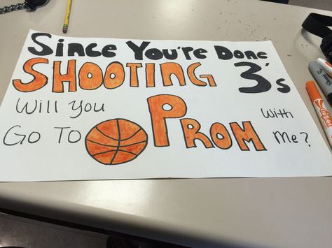 Basketball promposal poster Basketball Ask To Dance, Prom Basketball Proposal, Prom Posals Ideas Basketball, Basketball Sadies Poster, Turnabout Poster Ideas, Basketball Promposal Ideas For Her, Hoco Poster Ideas Basketball, Promposal Basketball Ideas, Homecoming Poster Ideas Basketball