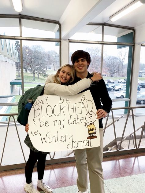 Cute Ways To Ask Someone To Winter Formal, Winter Formal Signs For Guys, Winters Posters Dance, Winter Dance Proposal Ideas, Winter Formal Signs Girls Ask Guys, Winter Formal Sign Ideas, Winter Dance Poster Ideas, Winter Ball Poster Ideas, Winter Formal Proposals