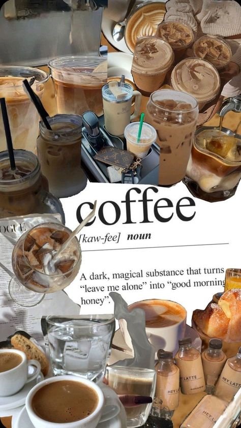 Caramel Iced Coffee Aesthetic, Iced Coffee Wallpaper Aesthetic, Aesthetic Iced Coffee Pictures, Cold Coffee Aesthetic, Coffee Aesthetic Brown, Hot Coffee Aesthetic, Iced Coffee Aesthetic, Good Morning Honey, Iced Starbucks Drinks