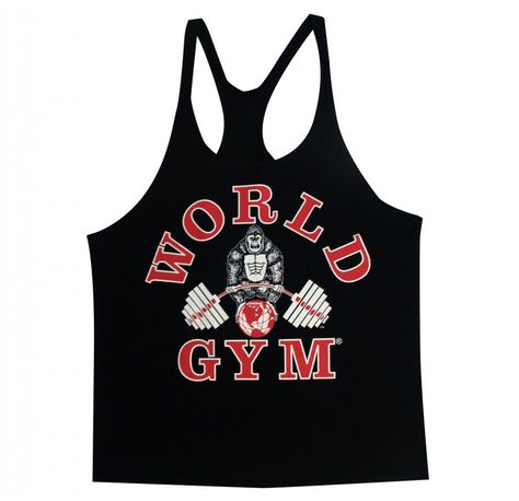 worlds gym black red stringer - Google Search World Gym, Gym Logo, Tanks Tops, Mens Tank, Gym Tank Tops, Gym Gear, Classic Logo, Mens Tank Tops, Black Red