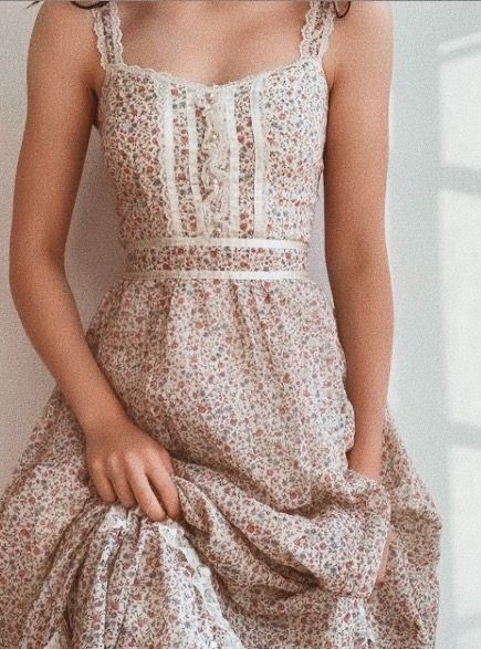 Nuvonu Dress, Cottagecore Outfits, Old Fashion Dresses, Cottagecore Fashion, Dresses Ideas, Vestidos Vintage, Gunne Sax, Mode Inspo, Looks Chic