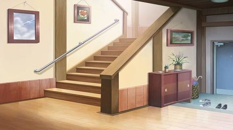 Anime Hallway Background House, Gacha Life 2 Background, Gacha Life Backgrounds House, Inside House Background, Gacha Backgrounds House, Gacha House, Bg House, Gacha Life Backgrounds, Background House