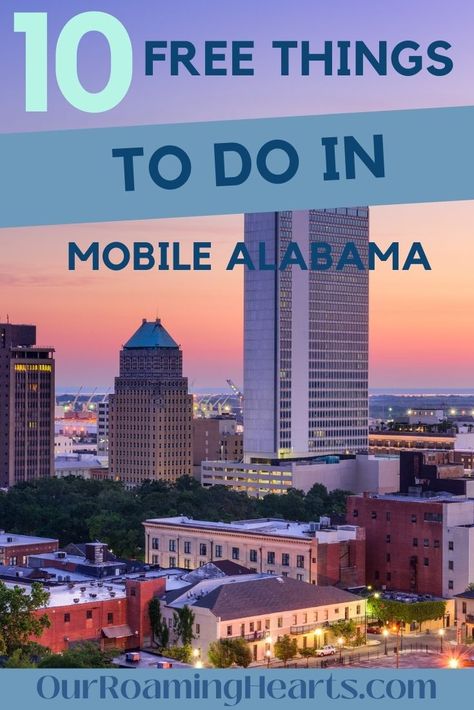 There are several free things to do in Mobile, Alabama to do with your family. Here is a guide to help you with it all! #mobilealabama #freethingstodo #alabama #familytravel #freetravel #fun #ourroaminghearts | Mobile Alabama | South | Things to do | Family Day | Family Friendly Activities | Free Things to Do | Our Roaming Hearts | Travel | Couples Things To Do, Frugal Travel, Usa Places To Visit, Alabama Travel, Things To Do Alone, Mobile Alabama, Adventure Travel Explore, Vacation Tips, Travel Writing