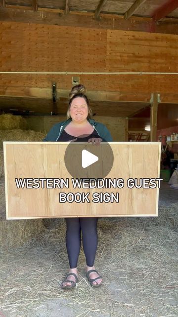 Olivia on Instagram: "Perfect guest book alternative 🤎 #western #westernwedding #westernweddings #westernstyle #westernhandmade #westernlifestyle #ranchwedding #guestbookideas #guestbookalternative #westernart #westernwallart" Western Guest Book, Western Wedding Guest Book, Alternative Western, Modern Western Wedding, Western Wedding Ideas, Wedding Guest Book Ideas, 2025 Wedding, Western Wall Art, Wedding Guest Book Sign