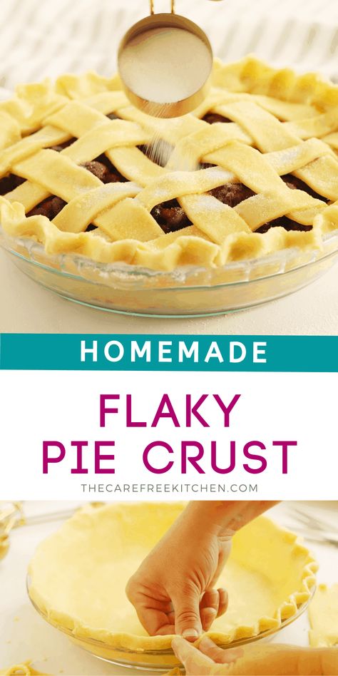 This Best Flaky Pie Dough recipe is our go-to whenever we want a tender and flaky pie crust. Follow this complete guide for easy step-by-step instructions, tips, tricks, advice and our answers to your most frequently asked pie crust questions. Best Flaky Pie Crust, The Best Pie Crust, Buttery Flaky Pie Crust, Best Southern Recipes, Best Pie Crust, Fresh Peach Pie, Flaky Pie Crust Recipe, Best Pie Recipes, Homemade Pie Crust Recipe