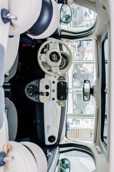 Fiat 500x Interior, Fiat 500 White, Fiat 500 Accessories, Fiat 500 Interior, Fiat 500 Car, Fiat 500 Lounge, Fiat 500c, New Fiat, Volkswagen Beetle Convertible