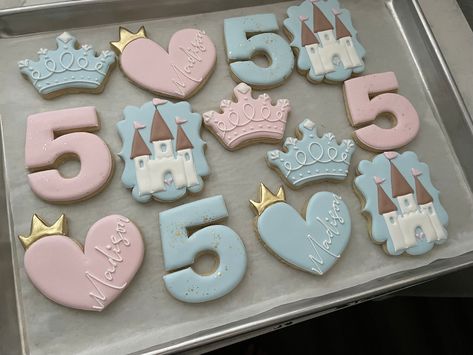 This Cookies item by ALittleMoreSweets has 21 favorites from Etsy shoppers. Ships from Las Vegas, NV. Listed on May 12, 2024 Princess Castle Cookies Decorated, Her Royal Fiveness Birthday Cookies, Princess First Birthday Cookies, Princess Crown Cookies Decorated, Royalty Birthday Party, Crown Cookies Decorated, Princess Party Cookies, Princess Theme Cookies, Royal Fiveness Birthday Party