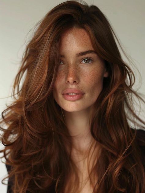 Rich Chestnut Brown Hair, Cocoa Brown Hair Color, Rich Brown Hair With Highlights, Pelo Chocolate, Copper Brown Hair, Light Auburn Hair, Warm Brown Hair, Chestnut Brown Hair, Amber Hair