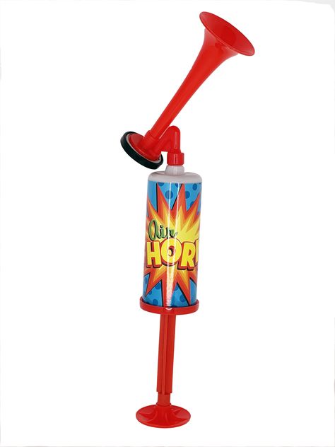 The perfect bring along to any sporting event! Your own Pump Air Horn. “LOUD” and you will never have to worry about running out of propellent because there is none. Compact and easy to assemble. Air Horn, Noise Makers, Sport Event, How To Memorize Things, Bring It On