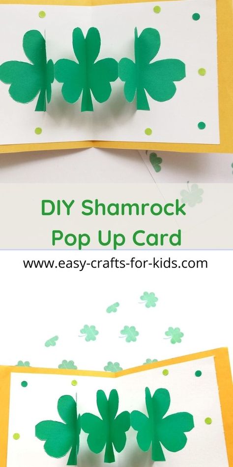 Shamrock Printable, St Patrick's Day Photos, Card For Love, Shamrock Template, Leprechaun Craft, St Patricks Day Cards, St Patricks Crafts, St Patricks Day Crafts For Kids, Card For Boyfriend