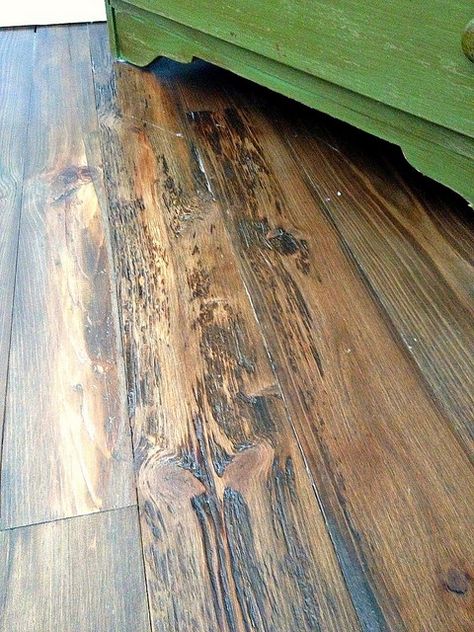 You Asked, I Answered: Our Reclaimed Barn Wood Floors - Andrea Dekker Barn Wood Floors, Barn Wood Flooring, Salvaged Wood Furniture, Diy Hardwood Floors, Wood Floor Stain Colors, Barnwood Floors, Diy Wood Floors, Reclaimed Wood Floors, Reclaimed Flooring