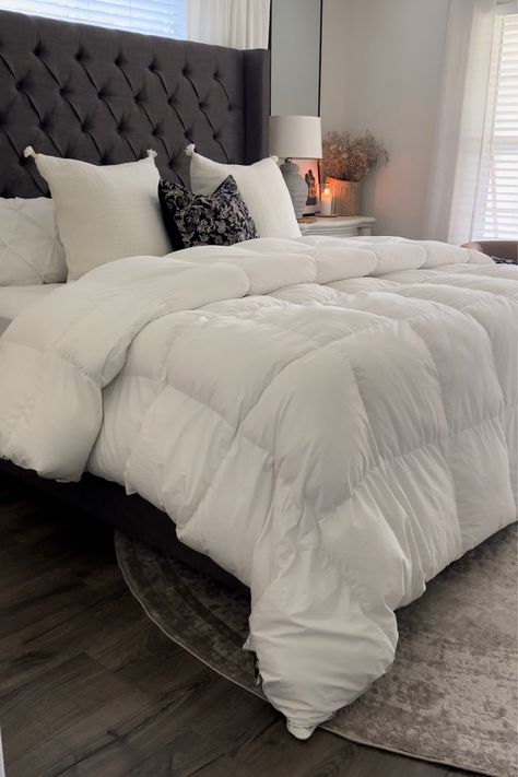 Shop DWR Luxury Super King Goose … and other curated products on LTK, the easiest way to shop everything from your favorite creators. King Size Bedroom Ideas, King Size Bed Master Bedrooms, Bedroom King Bed, Master Bedrooms Ideas, Closet Upgrade, King Size Bedroom, Bed King Size, King Sized Bed, Cozy Beds