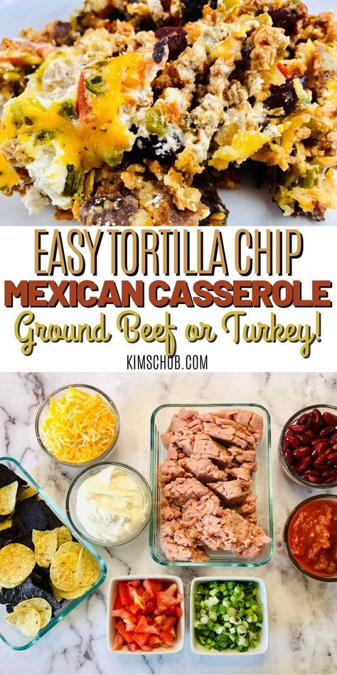 Mexican Tortilla Chip Casserole, Flour Tortilla Recipe Mexican Casserole, Recipe With Tortilla Chips, Ground Beef Tortilla Chip Casserole, Tortilla Chip Recipes Dinners, Mexican Tortilla Casserole Ground Beef, Taco Casserole With Tortillas Chips, Mexican Casserole With Tortilla Chips, Mexican Casserole With Chips