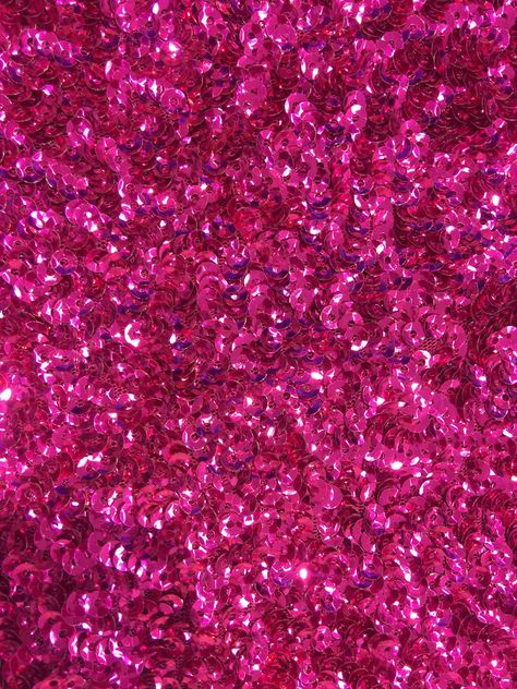 Bianca HOT PINK Allover Sequins on Mesh Fabric by the Yard - 10104 Content: 100% polyester Stretch: None  Width: 55 to 56 inches Edge: Straight with 3 inch selvage on both edges Uses: Evening gown, formal wear, dress, tops, skirts, pillow cover, decorations, costumes, crafts, etc. DISCLAIMER: Expedited shipping options do not apply to 5, 10, 50 and 100 yard options. Sample/Swatch: 4x2 inches for $4.99 each, free shipping. We highly suggest buying a sample first to see and feel the fabric if you Hot Pink Walls, Hot Pink Wallpaper, Girly Wallpaper, Bedroom Wall Collage, Pink Photo, Pastel Pink Aesthetic, Picture Collage Wall, Pink Gowns, Pink Vibes