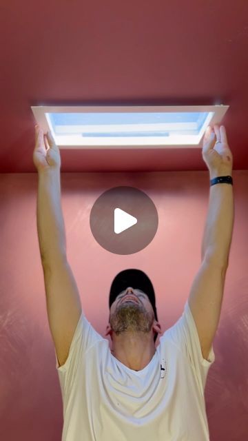 Refresh Home Improvements on Instagram: "Rise and shine sleepy heads! It’s time to peel back the curtains and let the light in. … Did you know you could have a skylight in an area where you have no access to the sky or the light it offers? Well it’s true, and we know where to get it! … #homeimprovement #remodel #homedecor #technology #lighting #electrical #contractor #diy #reels" Faux Skylight Diy, Skylight Interior Design, Fake Skylight, Diy Skylight, Skylight Bathroom, Living Room Fans, Refresh Home, Electrical Contractor, Fake Window