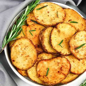 Air fryer Cottage fries recipe - Air Fryer Yum Air Fryer Cottage Fries, Round Potatoes In Air Fryer, Air Fryer Potato Rounds, Cottage Fries, Ninja Grill, Frozen Sweet Potato Fries, Air Fry Potatoes, Potato Rounds, Morning Recipes Breakfast