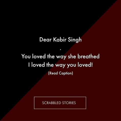 Kabir Singh Quotes, Classy Girl Quotes, Fun Facts Mind Blown, Kabir Singh, Roy Kapoor, Bollywood Quotes, Inspirtional Quotes, Bff Quotes Funny, Bae Quotes