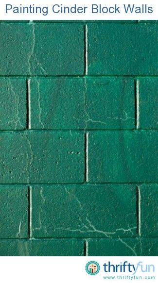 This is a guide about painting cinder block walls. Cinder blocks are a rather porous material and may require some special steps when painting, for best results. Cheap Ways To Cover Cinder Block Walls, Cedar Landscaping, Cinder Block Paint, Cinder Block Foundation, Painting Concrete Walls, Cement Steps, Backyard Wall, Cinder Block Bench, Basement Paint Colors