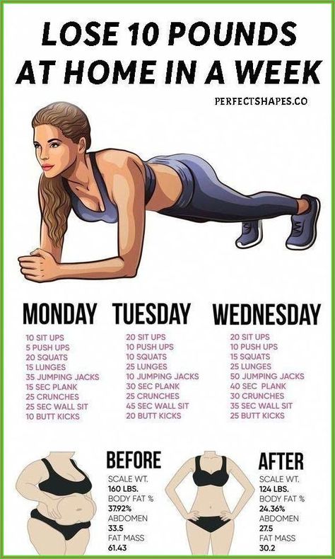 Weekly Workout Plans, Resep Diet, Lose 10 Pounds, Weekly Workout, Trening Pilates, Lose 50 Pounds, Losing 10 Pounds, Stubborn Belly Fat, 10 Pounds