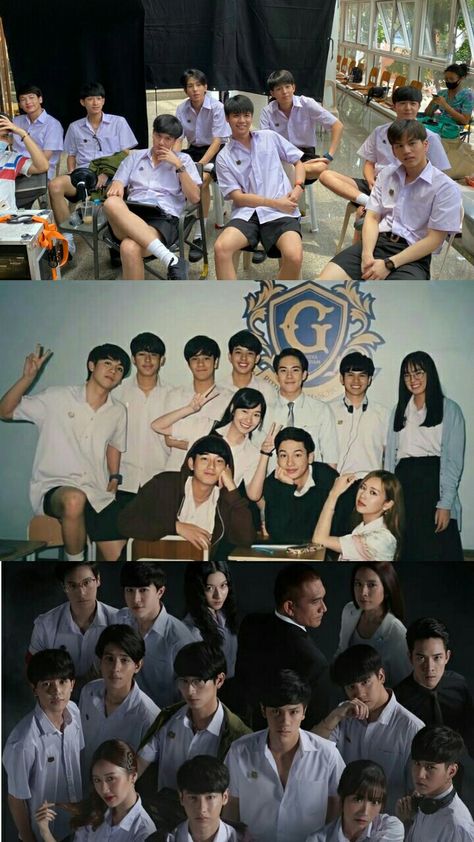 The Gifted Thai Series Cast, The Gifted Thai Series, Thailand Flag, Thai Series, Gifted Program, Group Poses, The Gifted, Mamamoo Moonbyul, Kim Sejeong