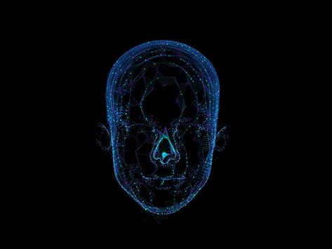 Face Recognition Ui, Gleb Kuznetsov, Amazing Websites, Glitch Effect, Arte Cyberpunk, Motion Design Animation, Face Recognition, Facial Recognition, Face Id