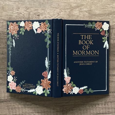 Painted Book of Mormons by Elisabeth (@lizardhillart) • Instagram photos and videos Mormon Paintings, Book Of Mormon Painting, Painted Book Of Mormon, Lds Crafts, Cute Art Drawings, Book Of Mormon Scriptures, Scripture Painting, Mormon Scriptures, Mormon Art