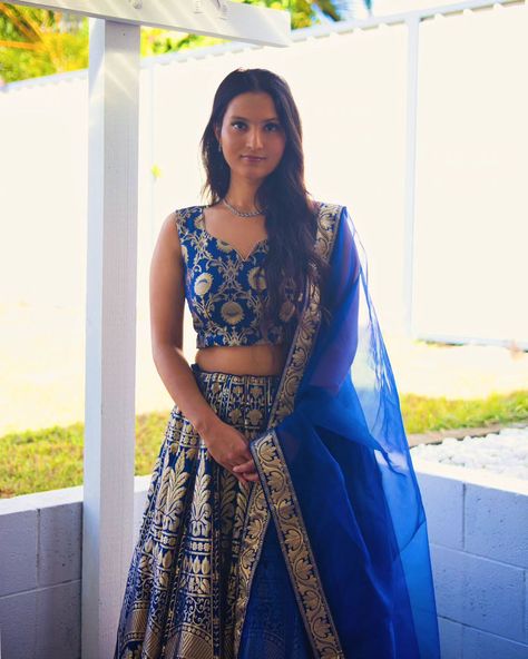 💙Our beautiful customised Royal Blue Banarsi lengha💙 Perfect for any occasion✨️ Model: @nitika_mascarenhas Photography: @h.r35h #banarsi #Brisbane #goldcoast #indianwear #brisbanefashion #royalblue Banarsi Lengha, July 4, Gold Coast, Indian Wear, Brisbane, Royal Blue, Boutique, Photography, On Instagram