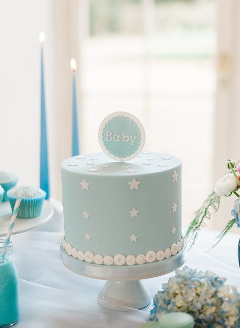 Baby Shower Cake Simple, Babyshowercake Simple, Prince Theme Cake, Boy Baby Shower Cakes, Baby Shower Cake Boy, Royal Baby Shower Theme Boy, Gateau Baby Shower Garcon, Blue Baby Shower Cake, Simple Baby Shower Cake