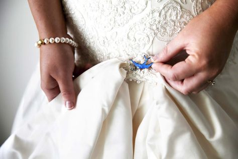 Origin of 'Something Old, Something New' Wedding Tradition | Reader’s Digest Wedding Superstitions, Old New Borrowed Blue, Blue Bridal Shoes, Something Blue Bridal, Vintage Inspired Wedding Dresses, Something Old Something New, Something Blue Wedding, Weddings By Color, Signature Ideas