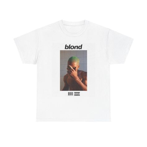 This unisex Frank Ocean t-shirt is a heavy cotton tee and is according to fashion now and days.  -Made with medium fabric consisting of 100% cotton for year-round comfort that is sustainable and highly durable. Frank Ocean Merch Outfit, Frank Ocean Blond Album Cover, Frank Ocean T Shirt, Blond Album Cover, Frank Ocean Album Cover, Ocean Album Cover, Frank Ocean Merch, Frank Ocean Shirt, Blond Frank Ocean