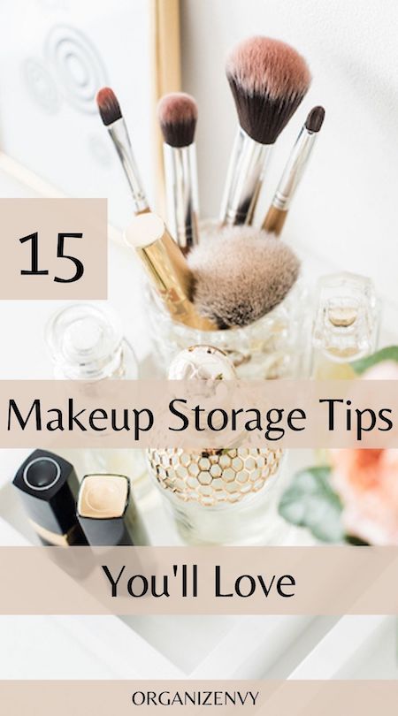 How To Store Makeup In Bathroom, Makeup Storage Ideas Bathroom Counter, Organize Makeup In Bathroom, Ways To Organize Makeup, Makeup Organization Ideas Small Spaces, Makeup Storage For Small Spaces, Bathroom Makeup Storage, Makeup Storage Hacks, Makeup Storage Ideas