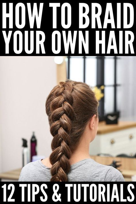 Braid Your Own Hair, Dutch Fishtail, Braid Tutorials, Waterfall Braids, How To Braid, Braiding Your Own Hair, Easy Braids, Hair Videos Tutorials, Braided Hairstyles Tutorials