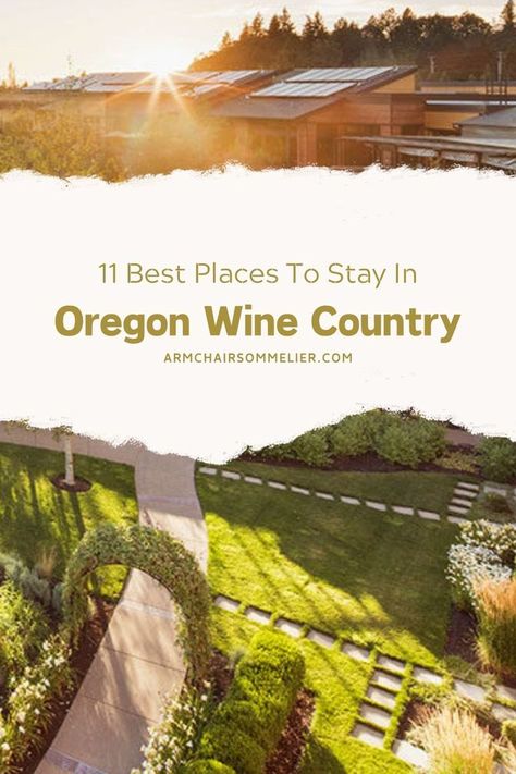 Find out where to stay in Oregon wine country by region. Plus, the ultimate places to taste and eat. | Wineries in Oregon Wine Country | Oregon Travel Wine Country | Oregon Wine Country Trips | Oregon Wine Country Itinerary Country Armchair, Oregon Wine Country, Wine Bucket, Wine Travel, Oregon Travel, Wine Country, Be Inspired, Trip Planning, Oregon