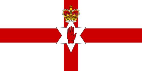 Flag of Northern Ireland North Ireland Flag, Flag Of Northern Ireland, St George Flag, Northern Ireland Troubles, Celtic Nations, United Kingdom Flag, Rain Water Tank, Ireland Flag, Kingdom Of Great Britain