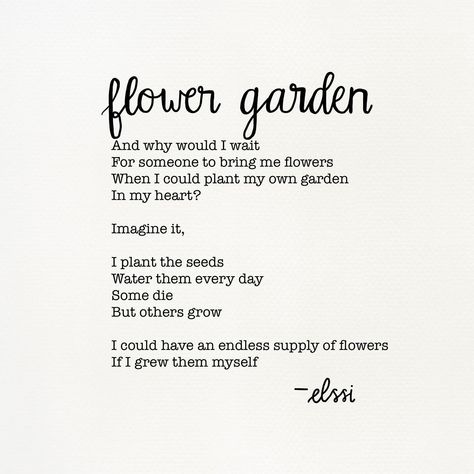 Garden Poetry, Garden Poems, Waiting For Someone, August 9, New Beginning, Self Publishing, Typewriter, My Flower, A Girl